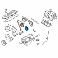 OEM 2004 Nissan Frontier Sprocket-Camshaft Diagram - 13024-0B710