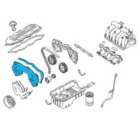 OEM 2002 Nissan Quest Cover Assy-Front Diagram - 13501-7B000