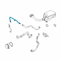 OEM 2012 Ford F-350 Super Duty Vacuum Hose Diagram - BC3Z-9C493-F