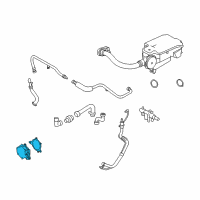 OEM Ford F-250 Super Duty Vacuum Pump Diagram - BC3Z-2A451-B