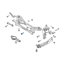 Genuine Ford Lower Control Arm Adjust Bolt diagram