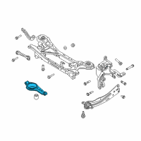 OEM 2014 Ford Focus Rear Arm Diagram - BV6Z-5500-B