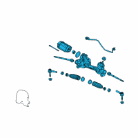 OEM 2017 GMC Terrain Gear Assembly Diagram - 84037522