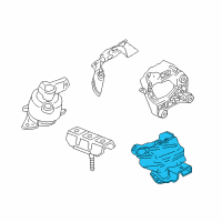 OEM 2018 Chevrolet Colorado Mount Diagram - 23436324