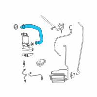 OEM Chrysler Aspen EGR Tube-EGR Diagram - 53032853AC