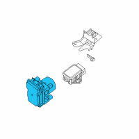 OEM 2010 Nissan Altima Anti Skid Actuator Assembly Diagram - 47660-JB11C