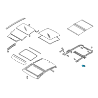 OEM Kia Cadenza Motor Assembly-PANORAMAROOF(Gl Diagram - 816713R600