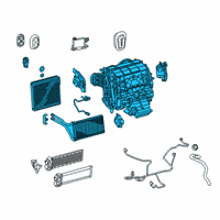 OEM 2019 Lexus RX350 Radiator Assembly, Air C Diagram - 87050-48600