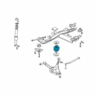 OEM 2001 Buick LeSabre Rear Spring Diagram - 25655478