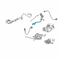 OEM 2002 Dodge Grand Caravan Tube-EGR Diagram - 4861389AC