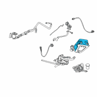 OEM 2006 Dodge Caravan CANISTER-Vapor Diagram - 4891624AB