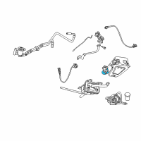 OEM 2001 Chrysler Town & Country Hose-CANISTER To Vent Valve Diagram - 4861438AA