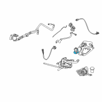 OEM Dodge Caravan Hose-CANISTER To Vent Valve Diagram - 4861438AA