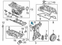 OEM 2021 Honda Civic O-Ring (A) Diagram - 91307-RPY-G01