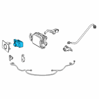 OEM 2019 Toyota Prius Prime Park Sensor Diagram - 89341-48040-C3