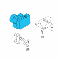 OEM 2017 BMW 330i Dsc Hydraulic Unit Diagram - 34-51-6-875-562