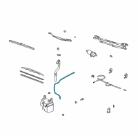 OEM 2017 Toyota Prius Prime Hose Diagram - 90099-33075