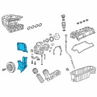 OEM Dodge Dart Cover-Timing Belt Diagram - 4892655AC