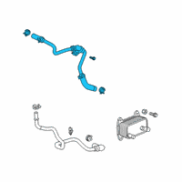 OEM 2020 Cadillac CT6 Inlet Hose Diagram - 12698551