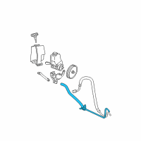 OEM 1999 Chevrolet Cavalier Return Hose Diagram - 22717000