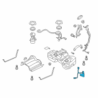 OEM 2009 Nissan Rogue Fuel Tank Sending Unit Diagram - 25060-JM10D