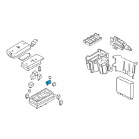 OEM 2005 Pontiac Bonneville HOLDER, Main Wiring Junction and Fuse Block Diagram - 12193968