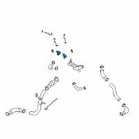 OEM 2019 Kia Stinger Valve-RECIRCULATION Diagram - 282343L100