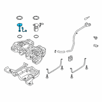 OEM Lincoln Nautilus Fuel Pump Diagram - F2GZ-9275-A