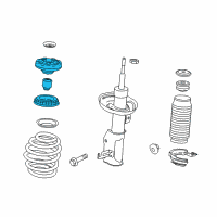 OEM Buick LaCrosse Strut Mount Diagram - 84583352