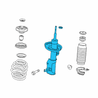 OEM 2017 Buick Regal Strut Diagram - 23390196