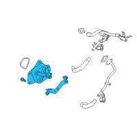 OEM 2017 Lexus NX200t Cooler Assy, Oil Diagram - 15710-36030