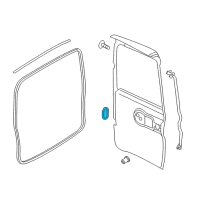 OEM 2015 Ram ProMaster City Plug-Door Diagram - 68266063AA