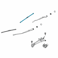 OEM Ford Escape BLADE ASY - WIPER Diagram - LJ6Z-17528-B