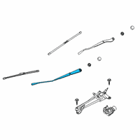 OEM 2021 Ford Escape ARM ASY - WIPER Diagram - LJ6Z-17526-A