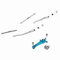 OEM 2022 Ford Escape ARM AND PIVOT SHAFT ASY Diagram - LJ6Z-17566-A