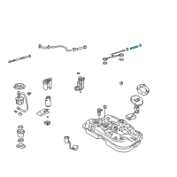 OEM Lexus Hose, Fuel Diagram - 95337-06015