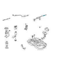 OEM 2000 Lexus RX300 Hose, Fuel Diagram - 95337-06015