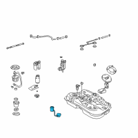 OEM 2002 Lexus RX300 Gage Assy, Fuel Sender Diagram - 83320-48012