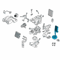 OEM BMW EVAPORATOR Diagram - 64-11-9-869-531