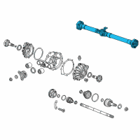 OEM 2018 Cadillac ATS Drive Shaft Diagram - 23339369