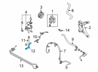 OEM 2002 Ford Escape Tube Assembly Diagram - YL8Z-3A713-BA