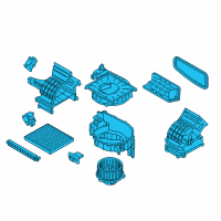 OEM Hyundai Tucson Blower Unit Diagram - 97100-2S080