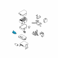 OEM 2008 Hyundai Tucson Module Assembly-ETACS & Receiver Diagram - 95400-2E223