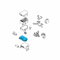 OEM Hyundai Tucson ECU-4WD Diagram - 95447-39990