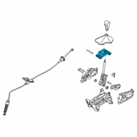 OEM 2021 Kia Rio Bracket Assembly-Shift Lever Diagram - 46730F0100