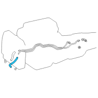 OEM Lexus Hose Diagram - 90080-44126
