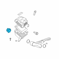 OEM Hummer H3 Air Inlet Diagram - 25872521