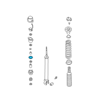 OEM Infiniti Q45 Seal-Shock ABSORBER Mounting Diagram - 55338-AG001