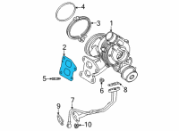 OEM Lexus NX350 GASKET, EXHAUST MANI Diagram - 17173-25030