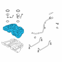 OEM Ford Fusion Fuel Tank Diagram - EG9Z-9002-J